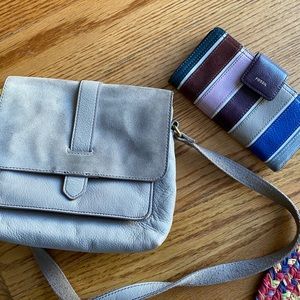 Fossil purse and wallet bundle